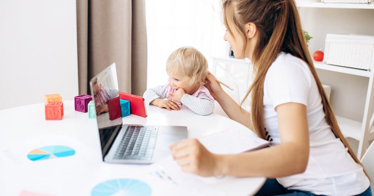 The way in which to Work From Home With a Little one